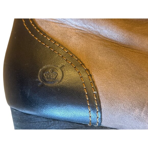 Born Size 9.5 Boot Shoe Cass‎ Victorian Lace Up Ankle Distressed Boho Mountain - Picture 9 of 10